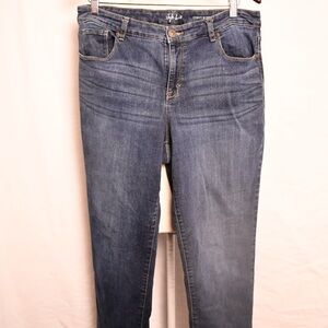 Style & Co. Curvy Boyfriend Blue Jeans